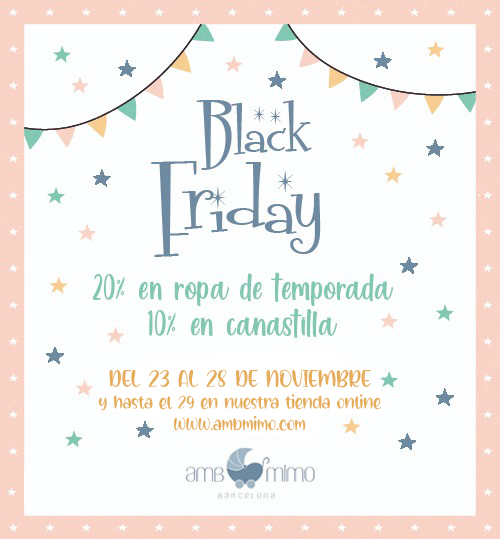 Black Friday descuentos en moda infantil