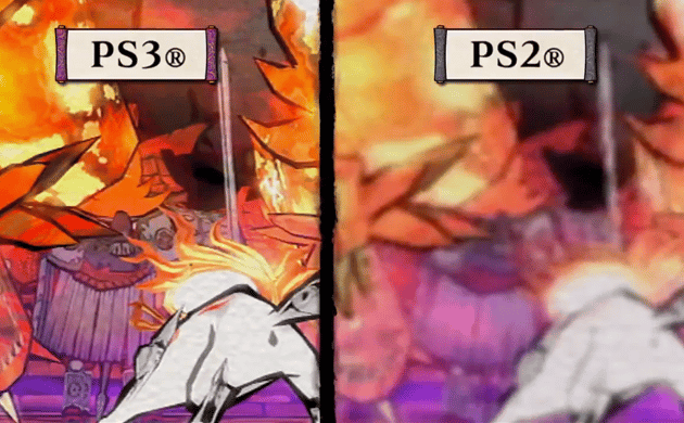 Perhaps This Comparison Of Okami HD And Okami Is More Accurate