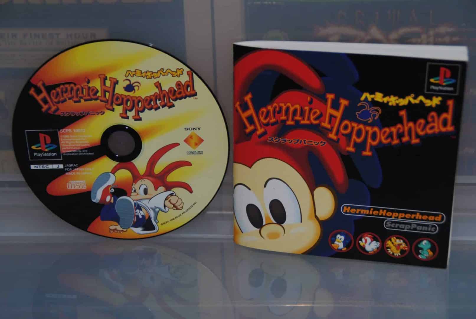 Manual and Disc, Hermie Hopperhead PS1