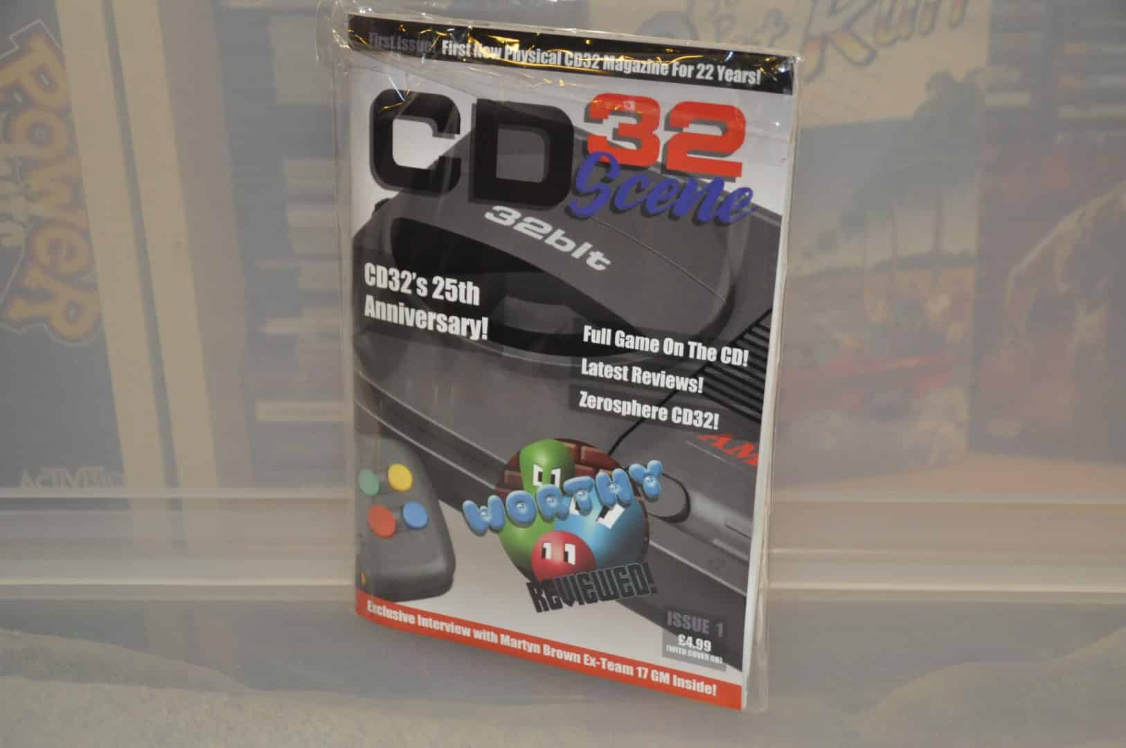 CD32 SCENE, a brand-new, fully-fledged magazine dedicated to the Amiga CD32 console!
