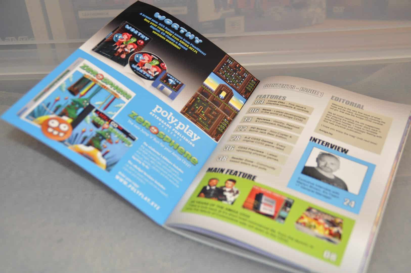 CD32 SCENE, a brand-new, fully-fledged magazine dedicated to the Amiga CD32 console!