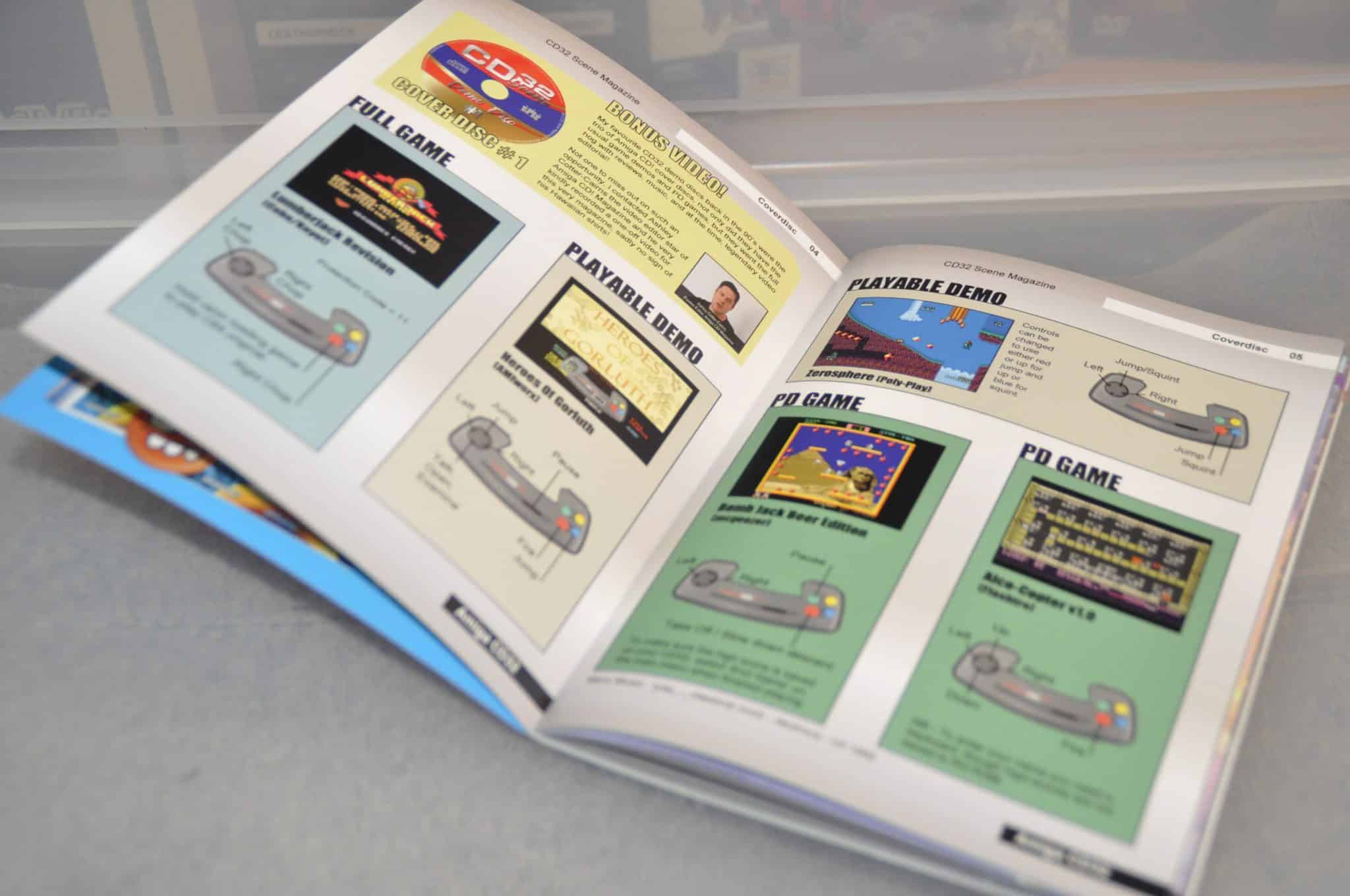 CD32 SCENE, a brand-new, fully-fledged magazine dedicated to the Amiga CD32 console!