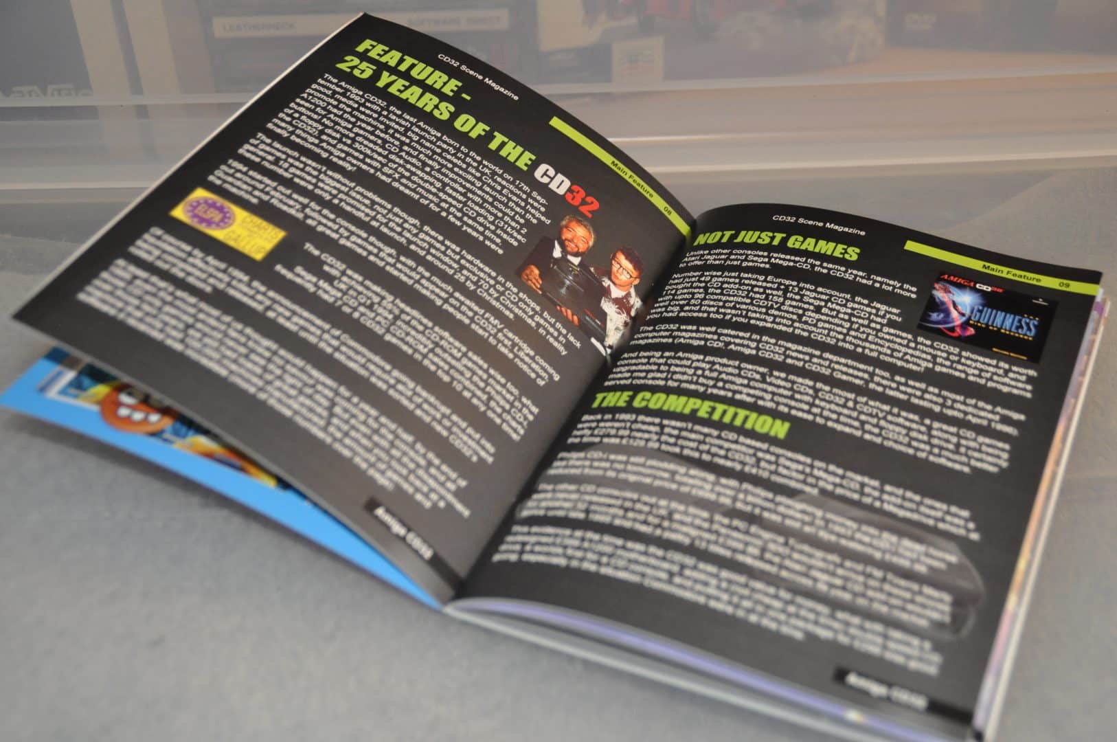 CD32 SCENE, a brand-new, fully-fledged magazine dedicated to the Amiga CD32 console!
