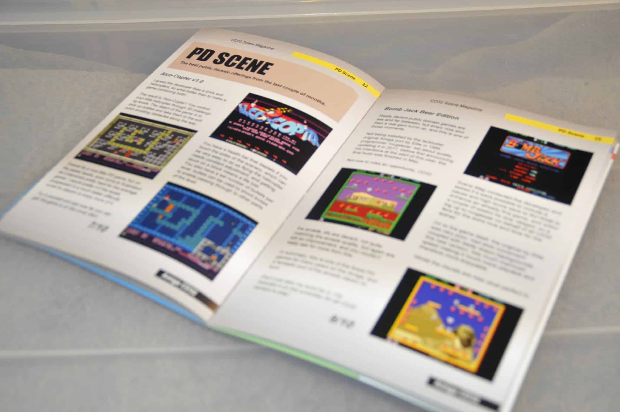 CD32 SCENE, a brand-new, fully-fledged magazine dedicated to the Amiga CD32 console!