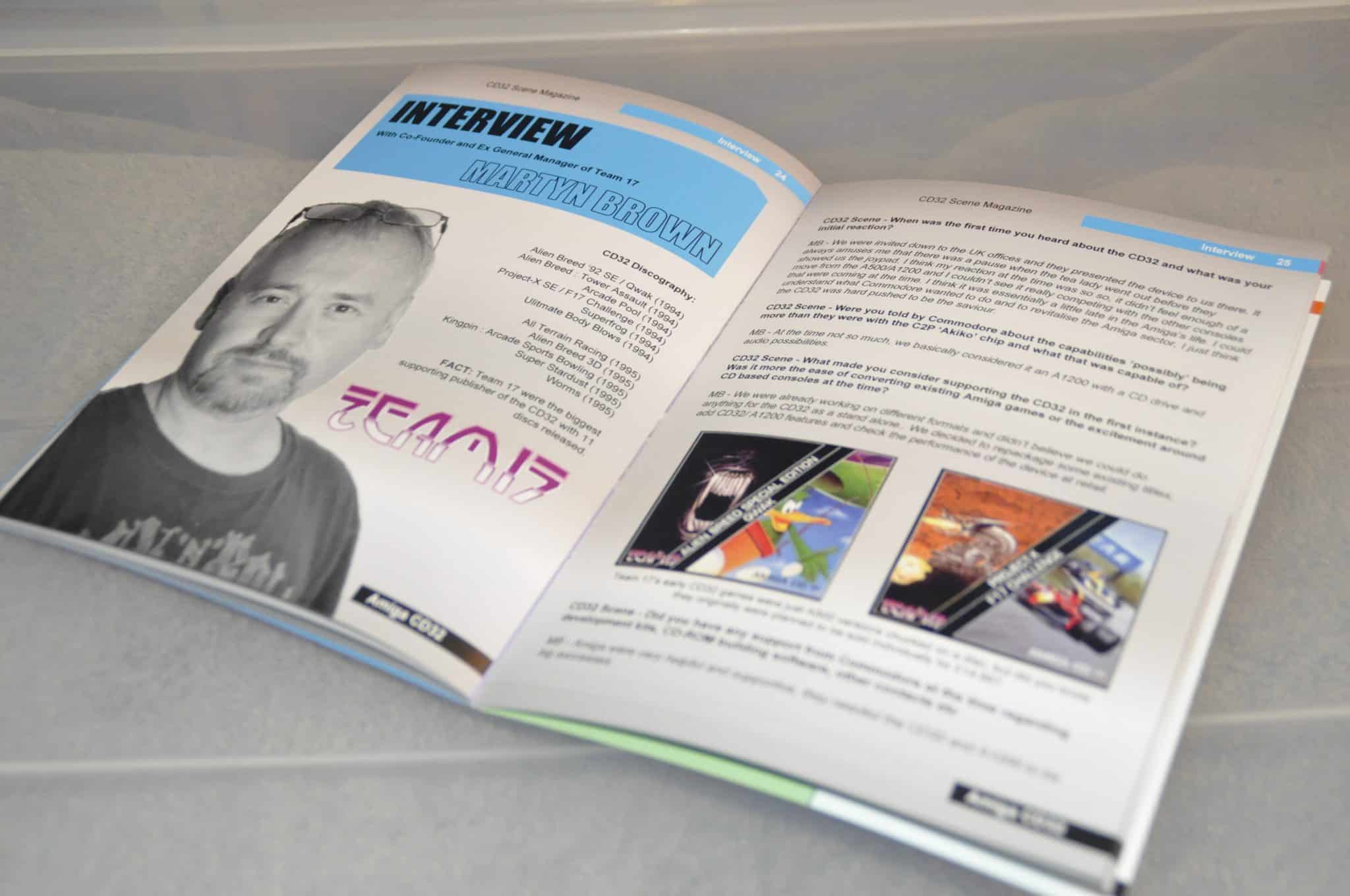 CD32 SCENE, a brand-new, fully-fledged magazine dedicated to the Amiga CD32 console!
