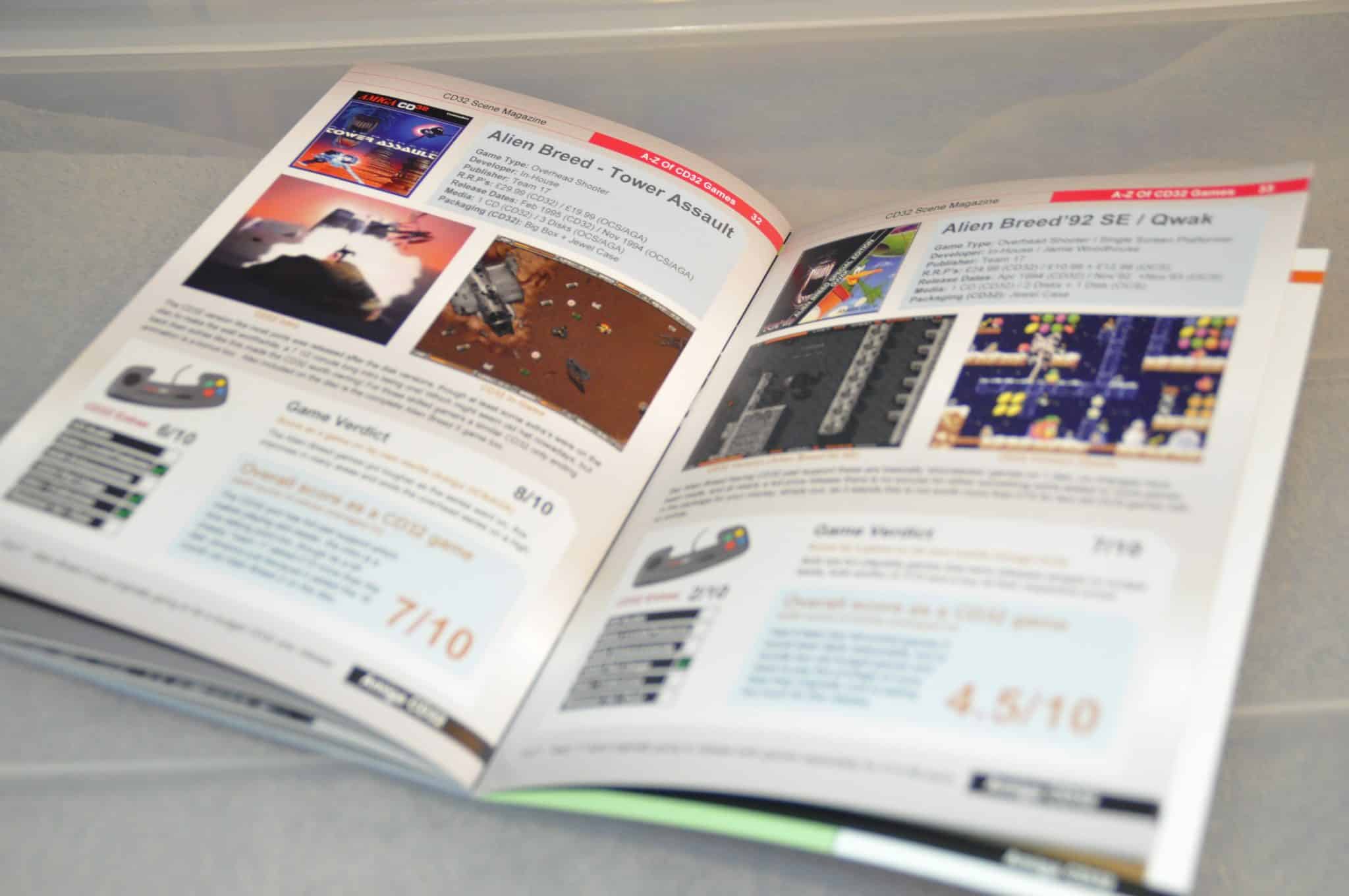 CD32 SCENE, a brand-new, fully-fledged magazine dedicated to the Amiga CD32 console!