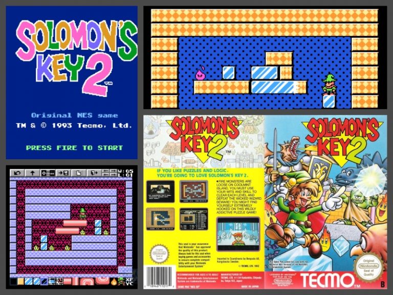 Solomon's Key 2 NES Amiga Version