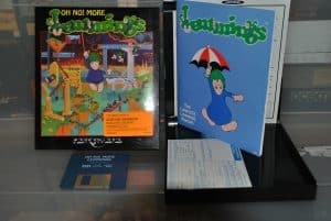 OH NO! MORE LEMMINGS - COMMODORE AMIGA BOXED GAME - 1991 PSYGNOSIS