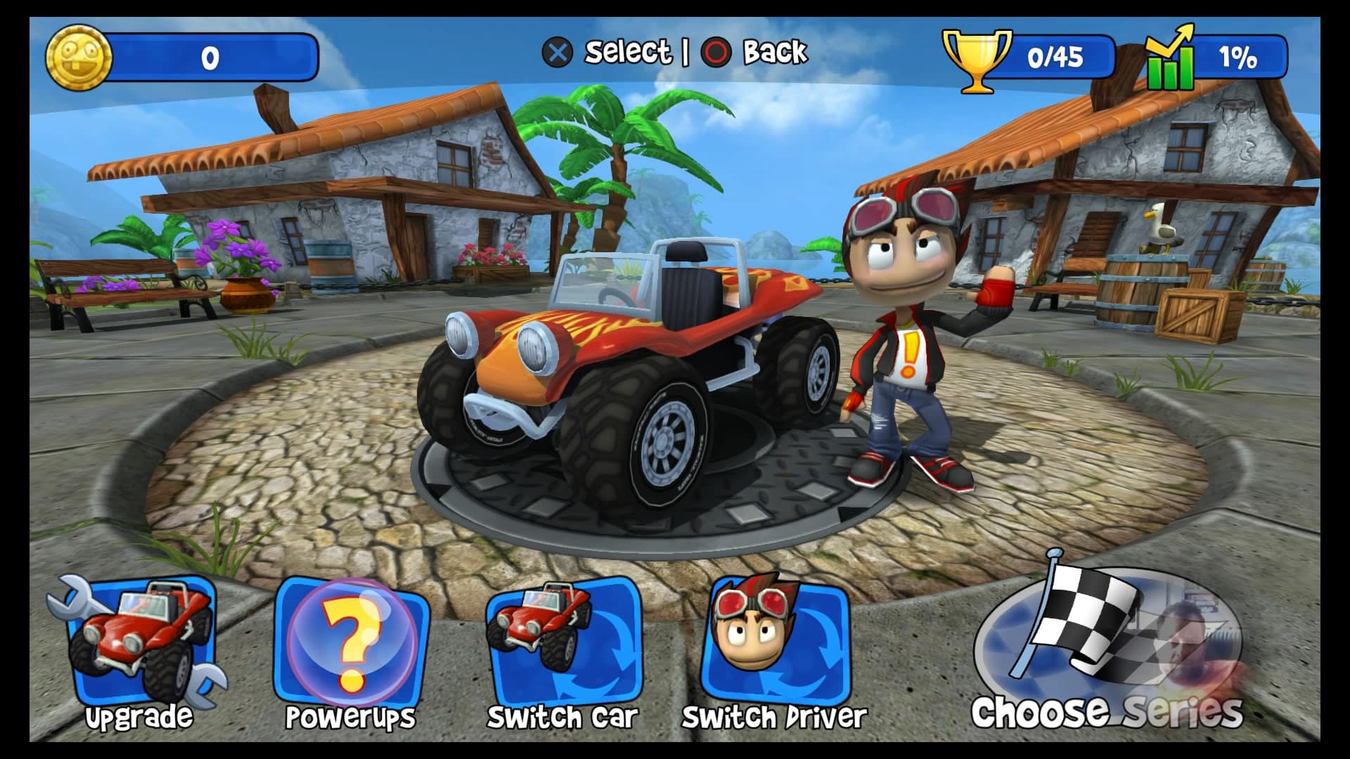 Playing Online Head-to-Head Beach Buggy Racing — Vector Unit