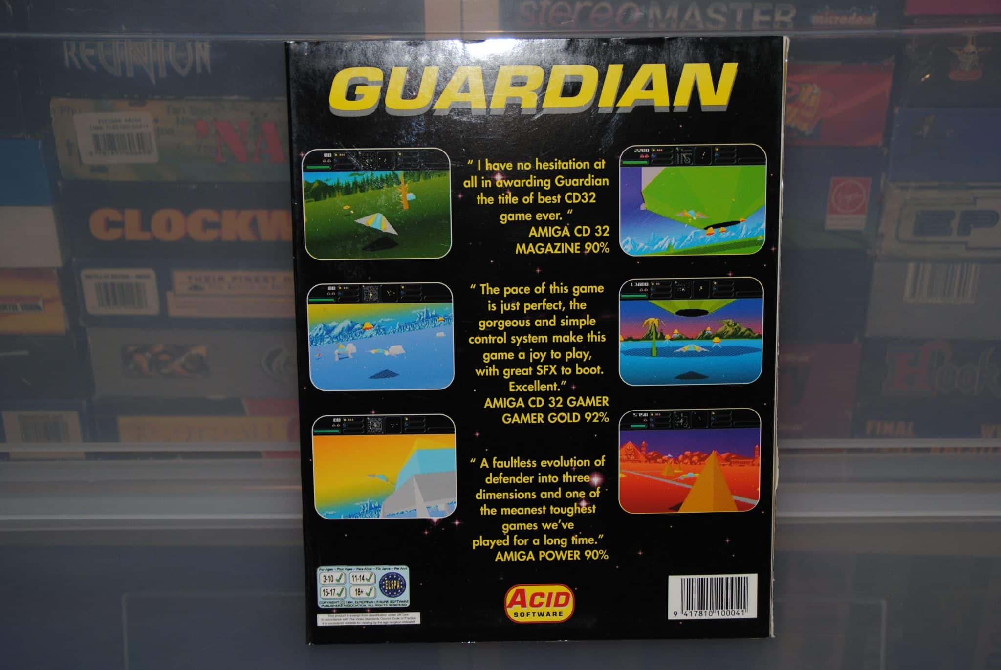 Guarding for Amiga - Starfox clone