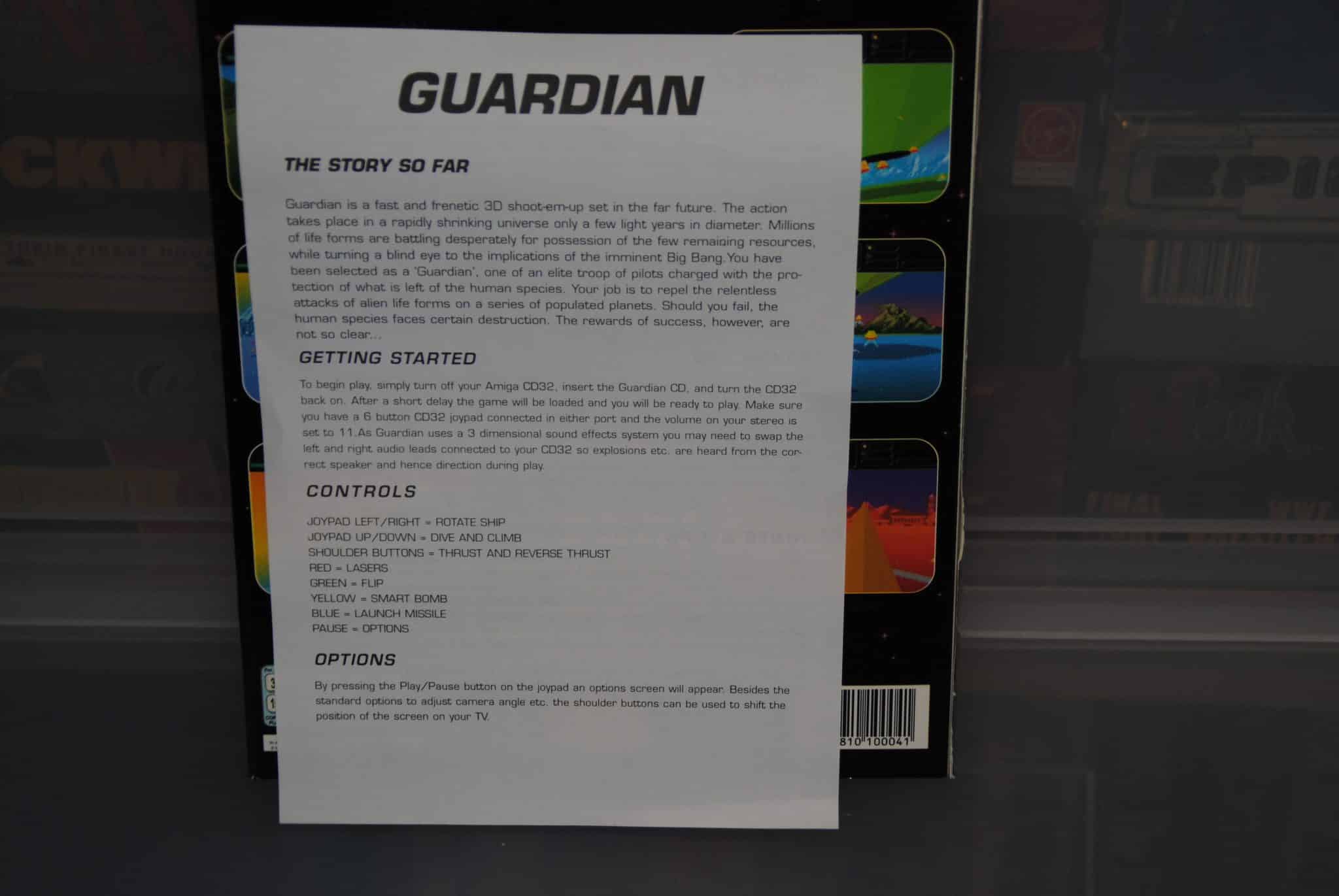 Guarding for Amiga - Starfox clone