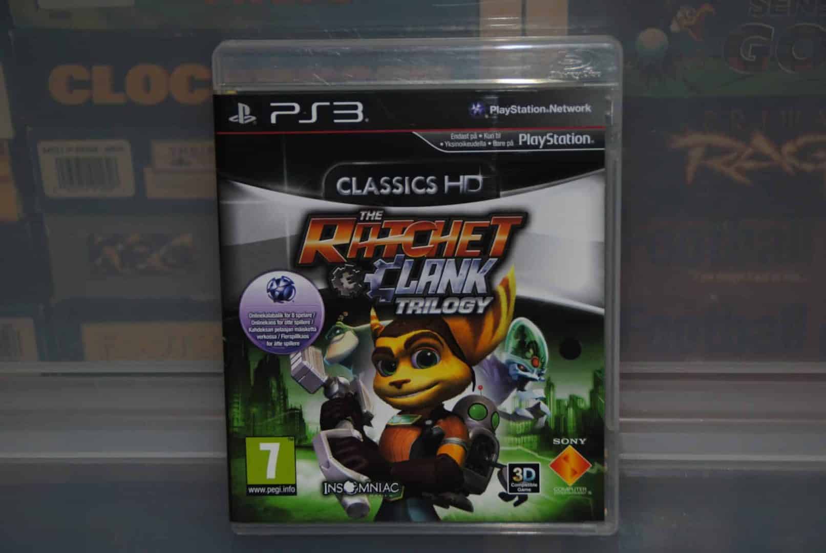 Ratchet & Clank Trilogy HD, PS2 games gone PS3.