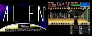 Amiga version of Alien 3. Picture from Hall of Light