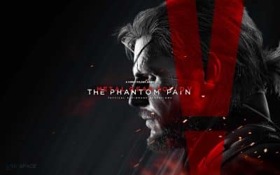 Kept you waiting, huh? - Metal Gear Solid V logo
