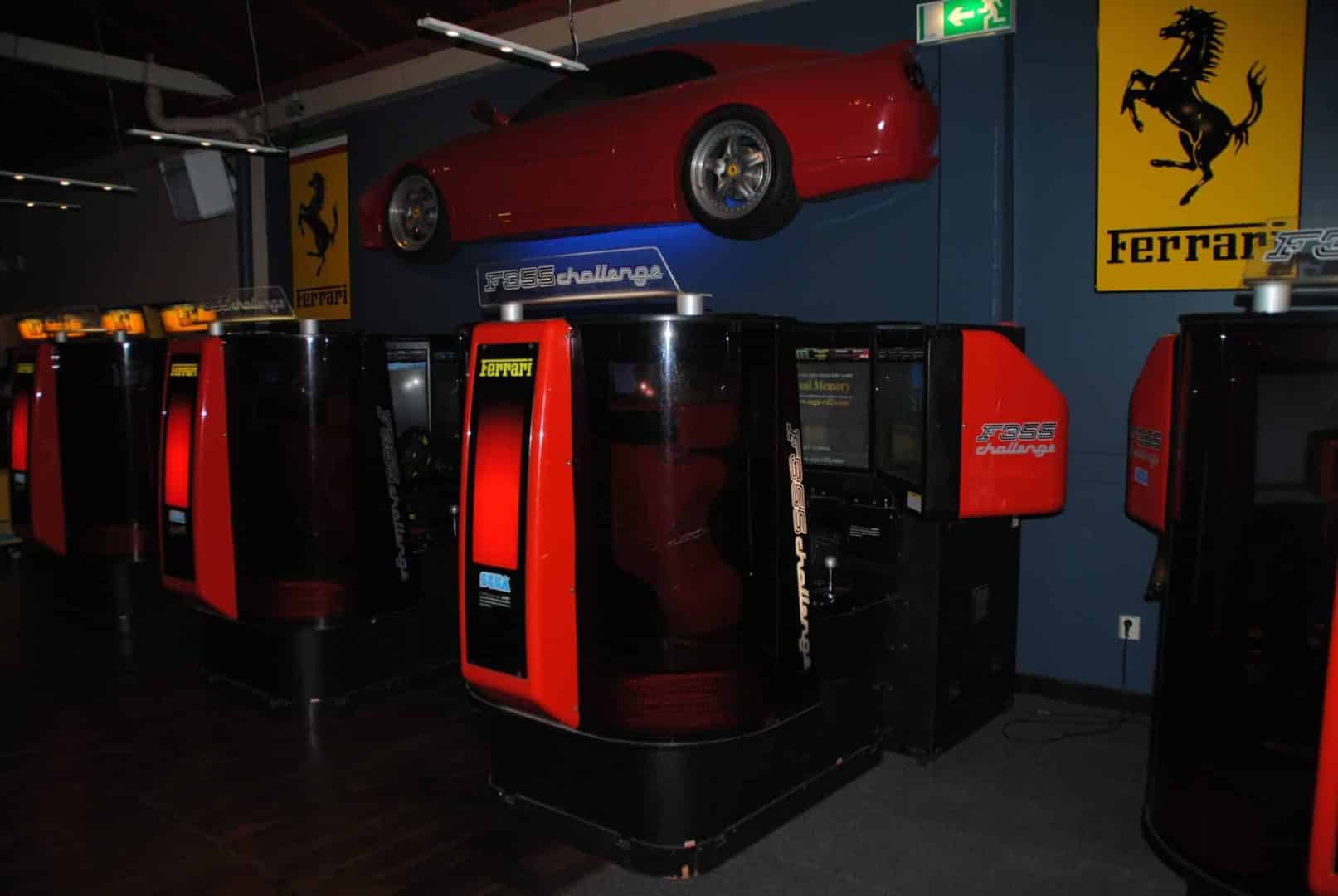 F355 Challenge (8 Cabinets + Wall mount) / At Liseberg Fun Fair