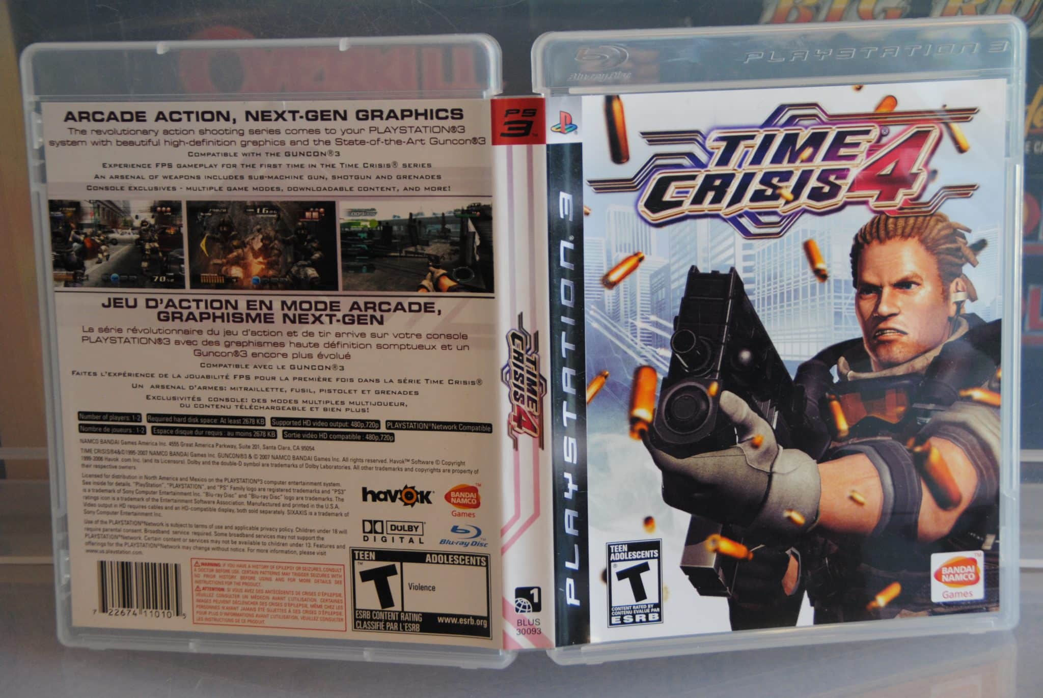 The Orange Gun Came With Cables - Time Crisis 4 PS3 • AmigaGuru's GamerBlog