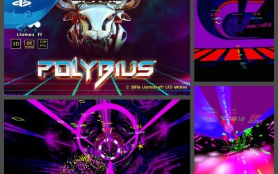 A Look At Jeff Minter's Polybius - VR Game Of The Year 2017 Polybius PSVR: A Trippy Retro Shooter Experience Polybius is a 2017 shoot 'em up developed by Llamasoft, led by Jeff Minter. Inspired by the urban legend of a mysterious 1981 arcade game, it offers a psychedelic, high-speed journey through neon-infused tunnels. Released for PlayStation 4 with PlayStation VR support, it also supports 3D television output .