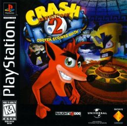 Crash Bandicoot 2 Cortex Strikes Back PS1 PSone