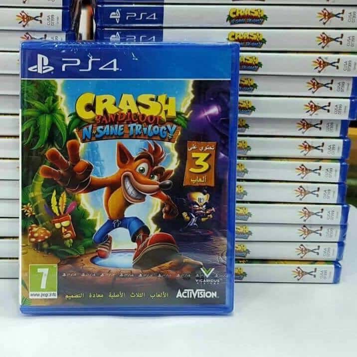 Crash Bandicoot remake in stock