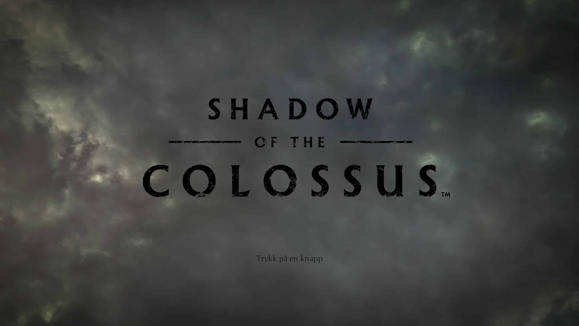 Shadow of the Colossus PS4 Remake: Fumito Ueda Explains Explains