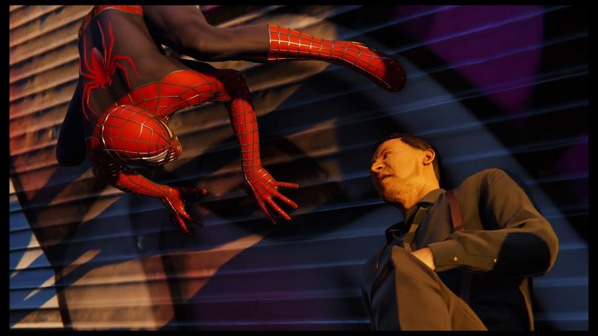 Lining. Marvel's Spider-Man DLC3