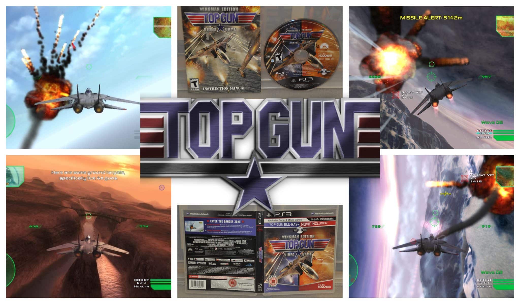 Jogo Top Gun: Videogame (Wingman Edition) - PS3 em Promoção na