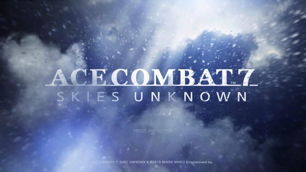 Ace Combat 7: Skies Unknown- First Impressions