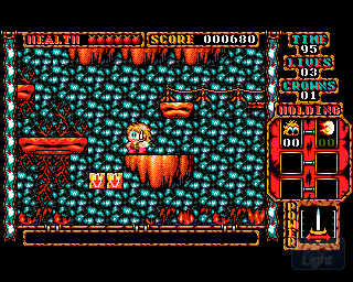 🎮✨ "A Hidden Gem in the Amiga Library" Kid Gloves II: The Journey Back (1992) is one of those underappreciated classics that deserves more attention. Developed by Digital Magic and published by Millennium Interactive, this side-scrolling platformer offers a delightful mix of charm and challenge. In the game, you embark on a quest to rescue a damsel in distress, traversing six expansive worlds filled with quirky enemies and hidden secrets. The inclusion of mini-games, such as arcade-style shoot 'em ups and slot machines, adds variety and depth to the gameplay. While the game received mixed reviews, with some critics noting its difficulty and design inconsistencies, others appreciated its engaging mechanics and nostalgic appeal. The vibrant graphics and catchy chiptune soundtrack further enhance the experience, making it a must-play for fans of retro platformers.