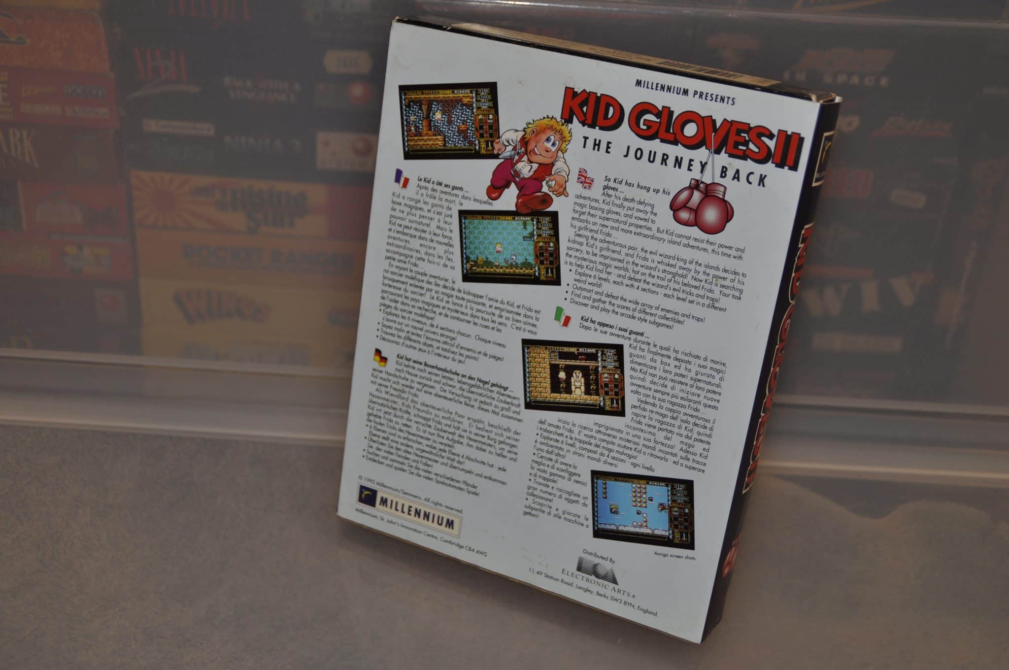 unboxing and a deep dive on Kid Gloves II for the Amiga