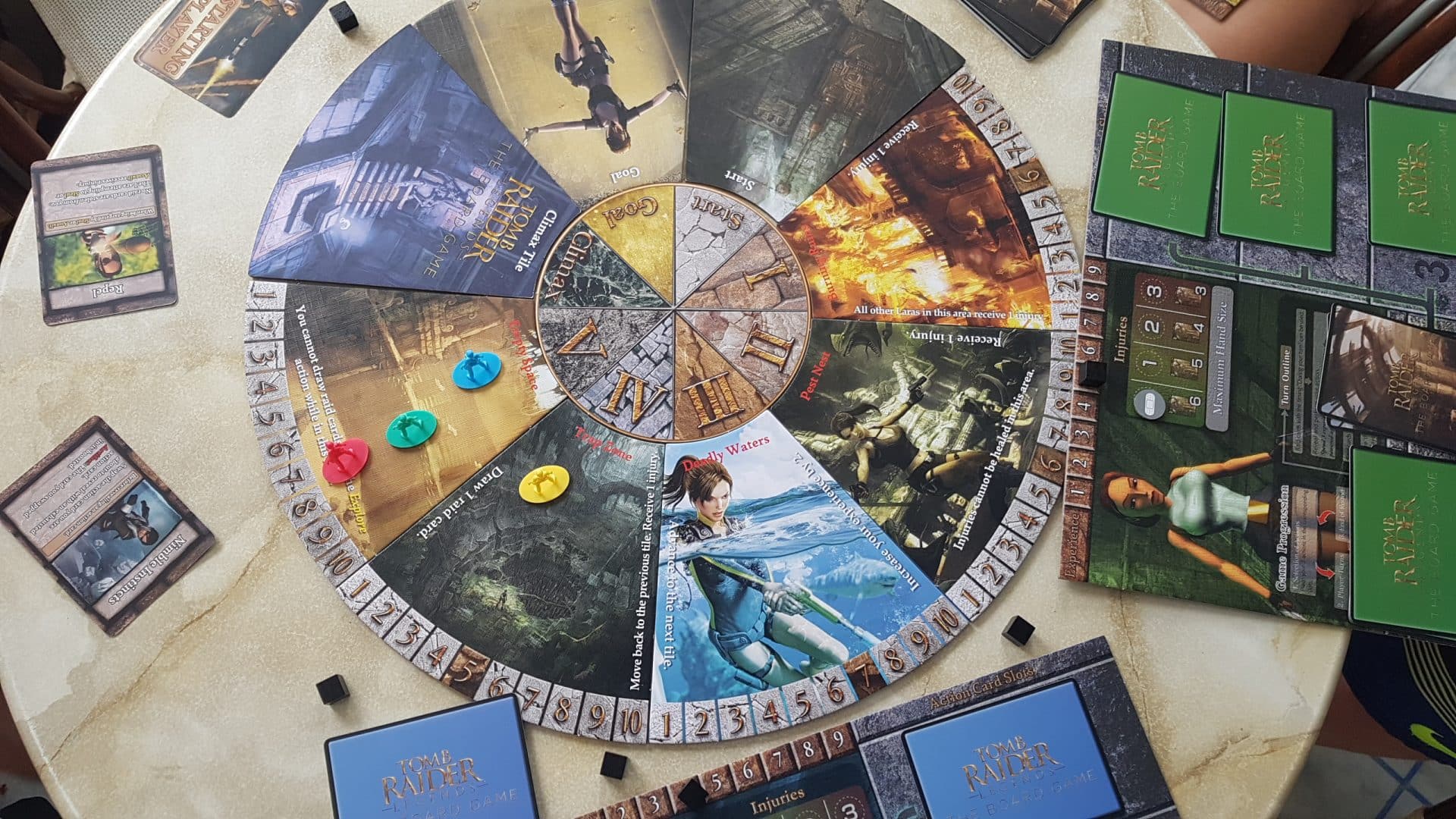 A Look At Tomb Raider Legends Board Game