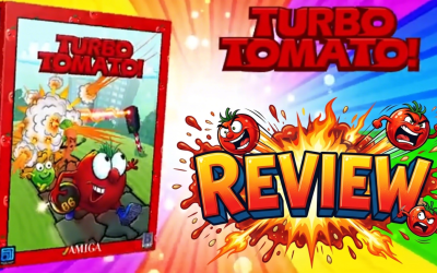 TOMAAATO MADNESS - TURBO TOMATO Review Amiga Guru blog Turbo Tomato Review