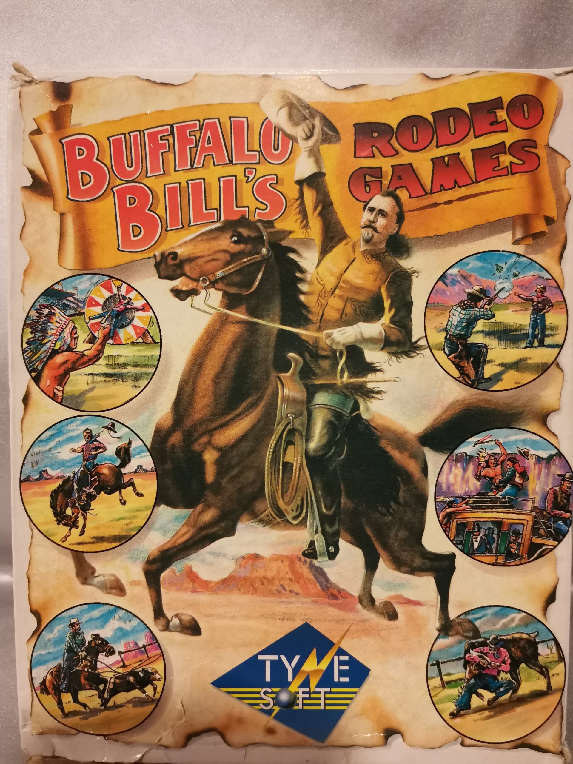 BUFFALO BILL'S RODEO GAMES [COMMODORE64]