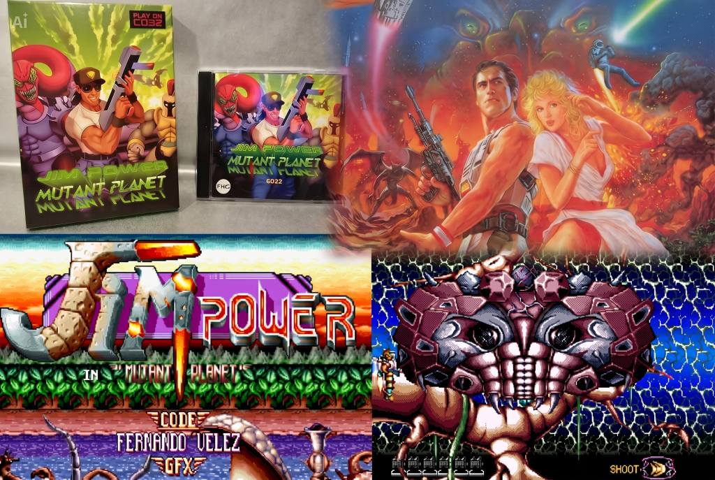 A Look At The Jim Power In Mutant Planet CD32 Release - The