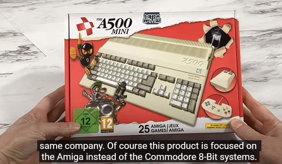 The Mini Amiga 500 has arrived! 