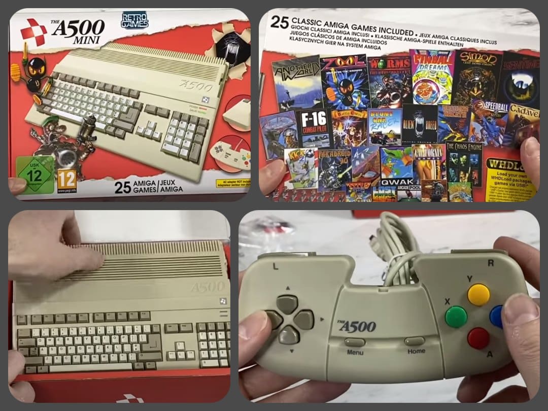Amiga 500: Revelada lista de jogos presente na versão mini