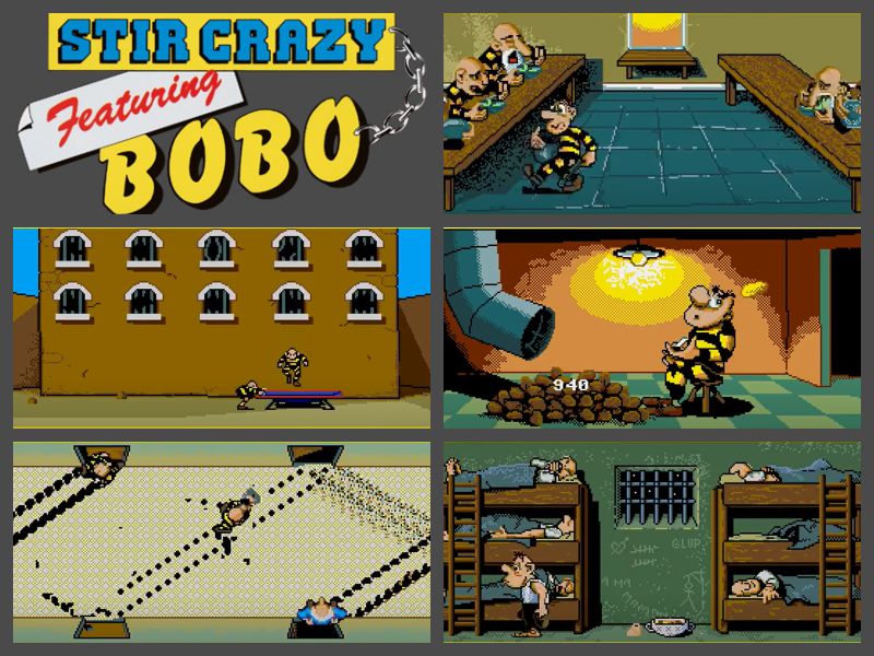 The Games We Never Talk About: BOBO STIR CRAZY • AmigaGuru's GamerBlog