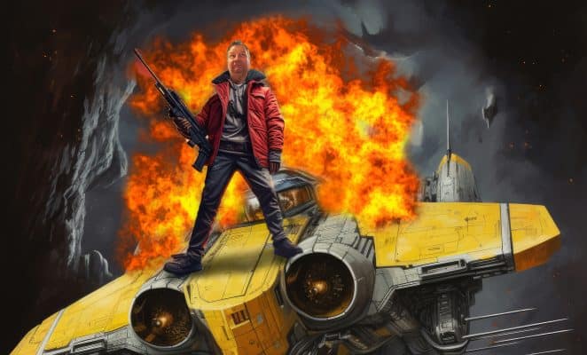 Reshoot romskip - Tony oppskalert (2)