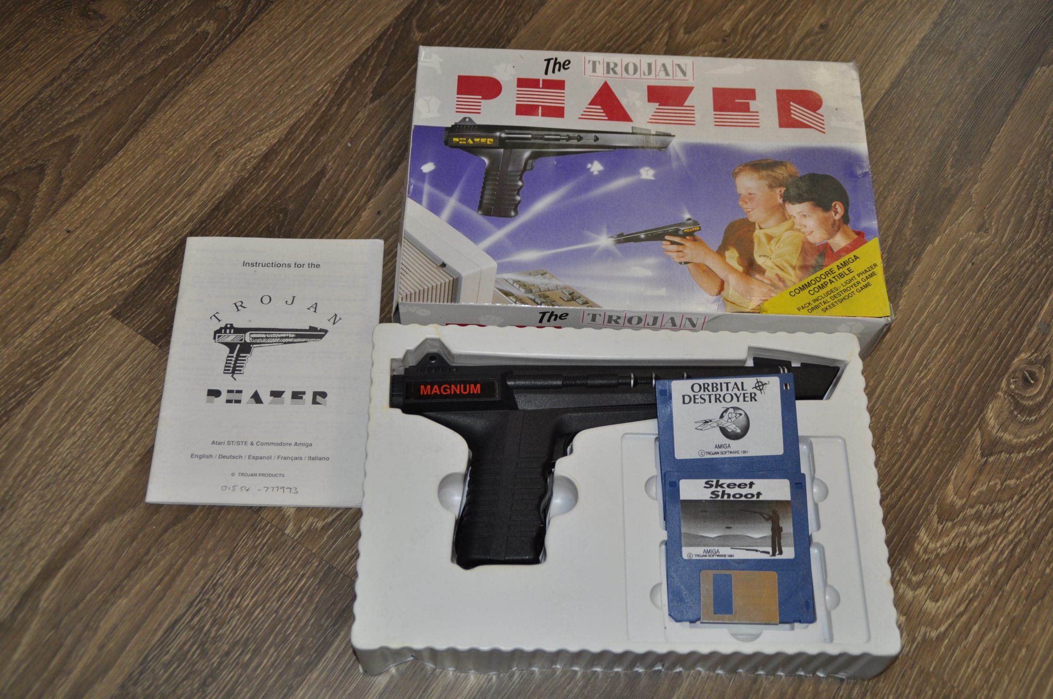 The Trojan Phazer Story Continues - A Big Black MAGNUM Gun - The
