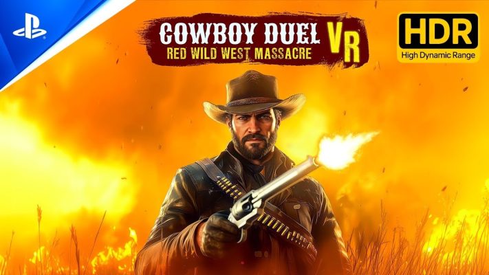 Cowboy Duel VR Red Wild West Masacre PS VR2
