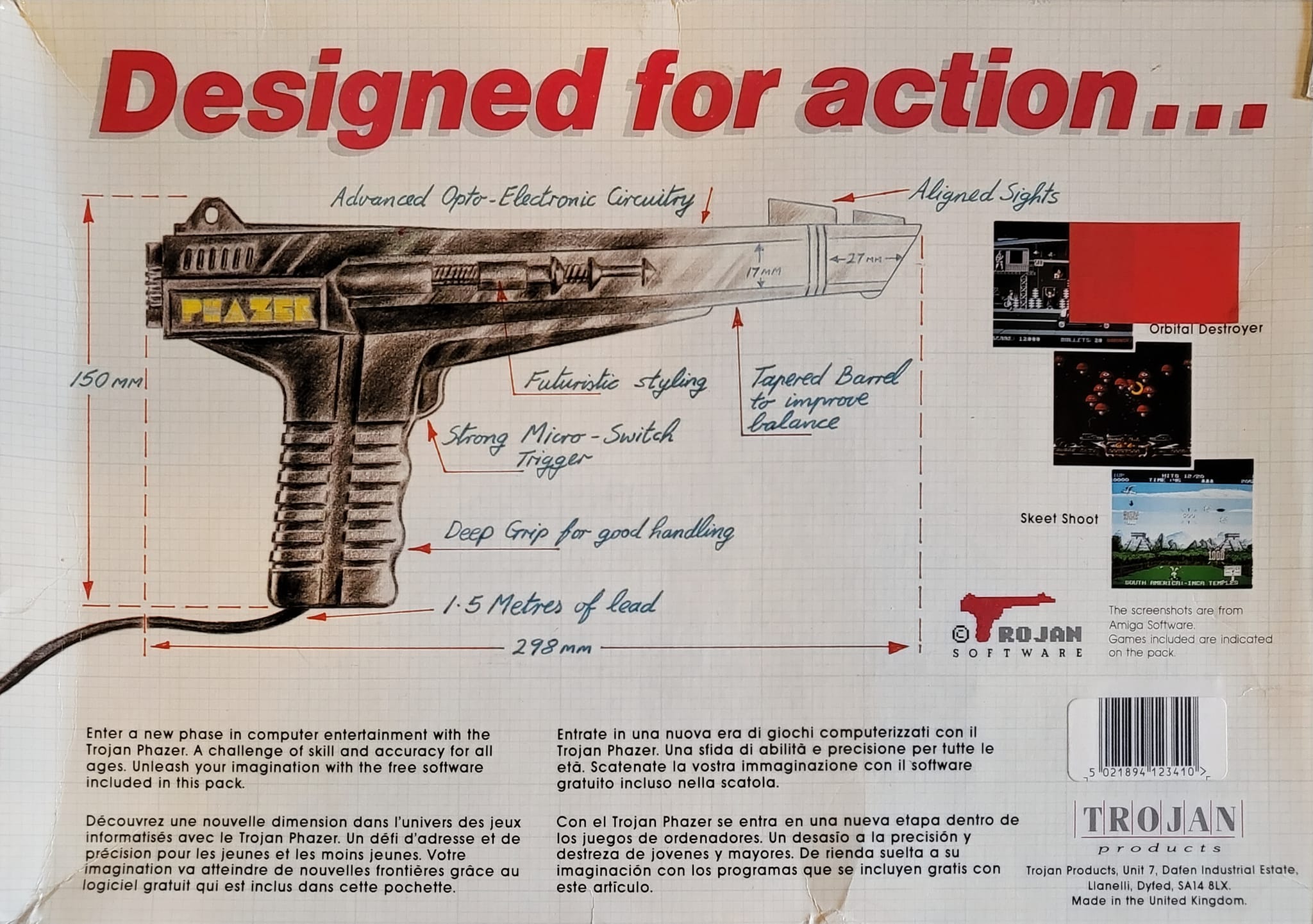 The Trojan Phazer Story Continues - A Big Black MAGNUM Gun - The