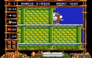 Hägar The Horrible Amiga game. Hårek Vikingen