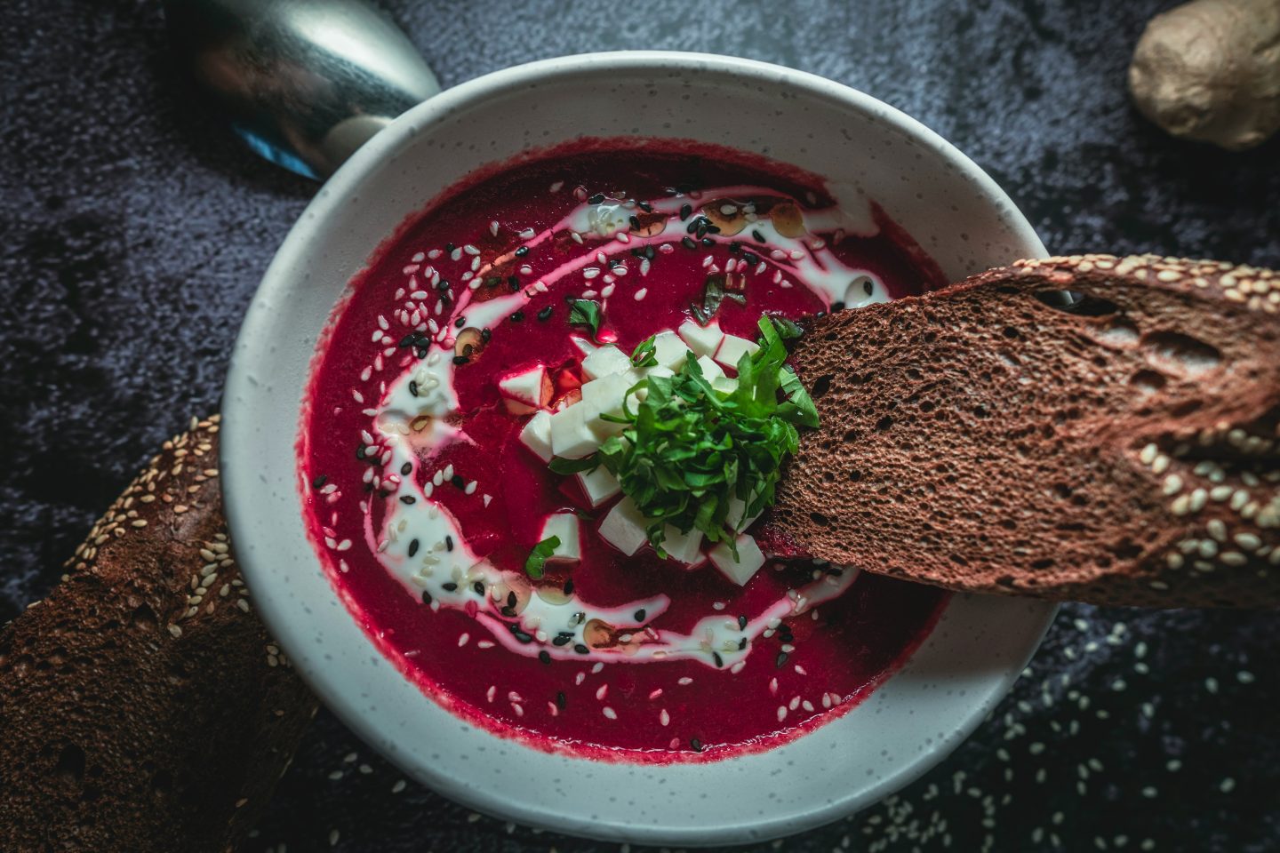 Rote Bete Suppe vegan