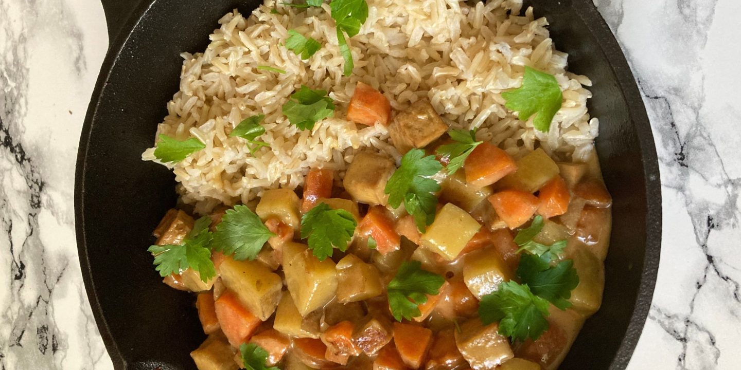 Curry mit Tofu und Gemüse