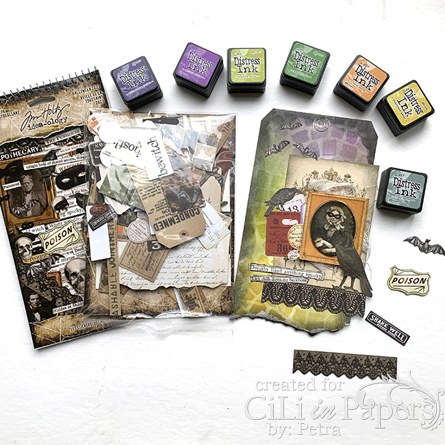 Tim Holtz Idea-ology Ephemera Pack, Halloween 2023 TH94332