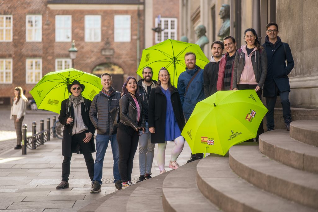 The tour guide team of Copenhagen Free Walking Tours