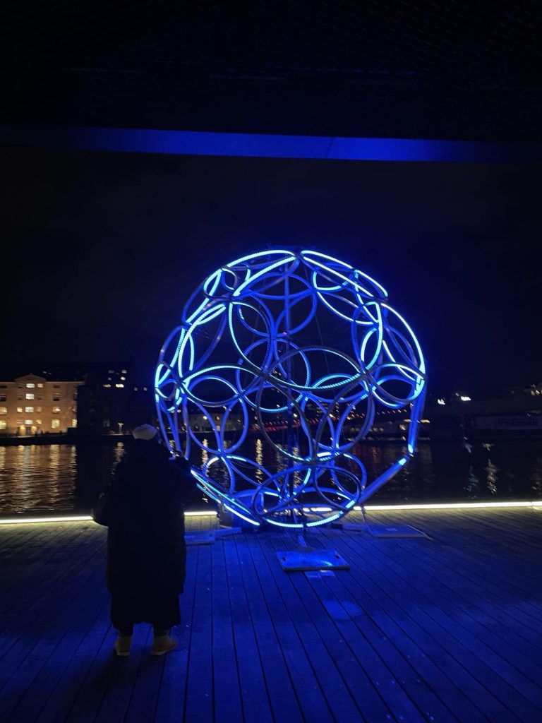 Copenhagen light Festival installation 2024