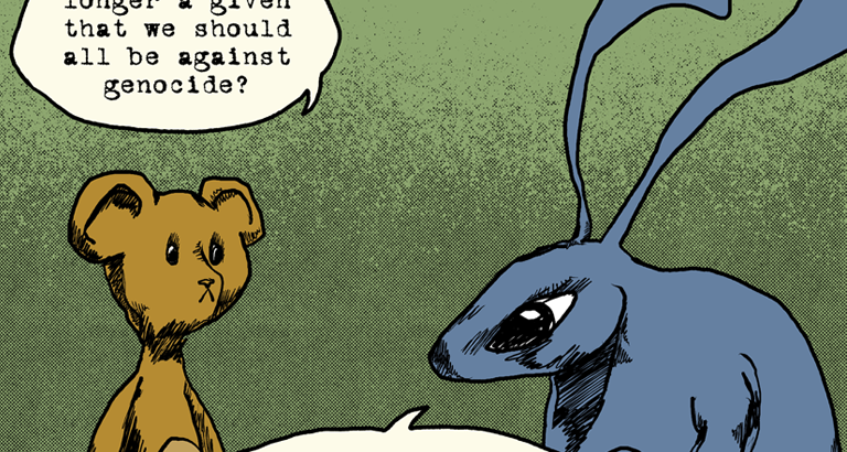 Angry Animal about a Genocide