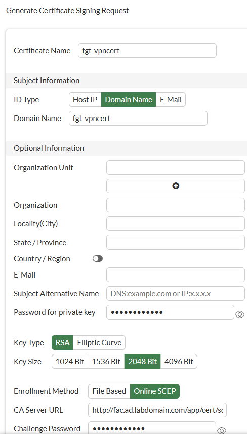 Forticlient Tls FortiClient EMS certificate management for VPN, full SSL/TLS inspection ...