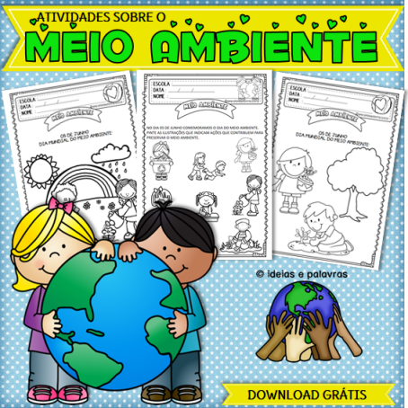 Perguntas e Respostas / Dia mundial do meio ambiente / Educação infantil 