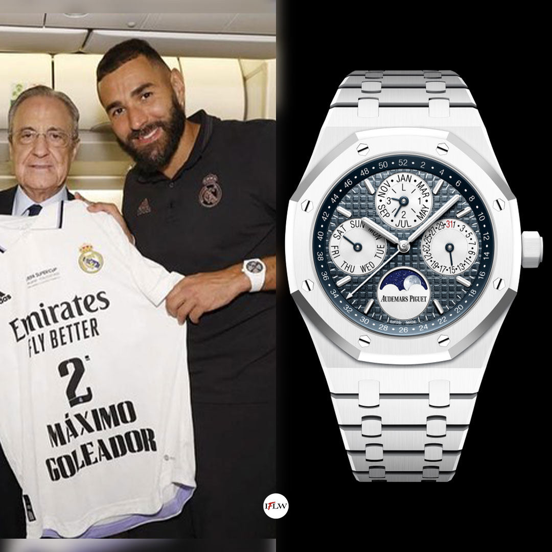 Celebrities With Audemars Piguet Royal Oak White Ceramic 26579CB